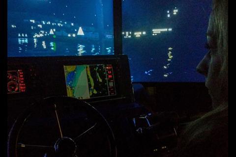 The console holds fully operational OEM navigation-, radar- and communication-equipment